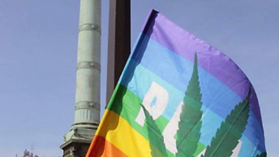 Marche des Parisiens pour la dépénalisation du cannabis