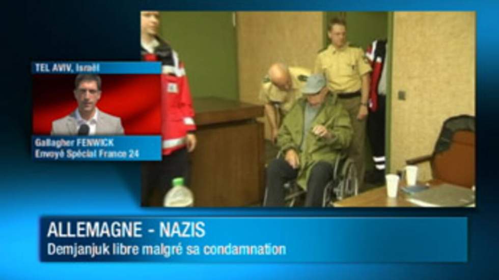 L'ex-nazi Demjanjuk, condamné à cinq ans de prison, est libre L'ex-nazi Demjanjuk, condamné à cinq ans de prison, est libre