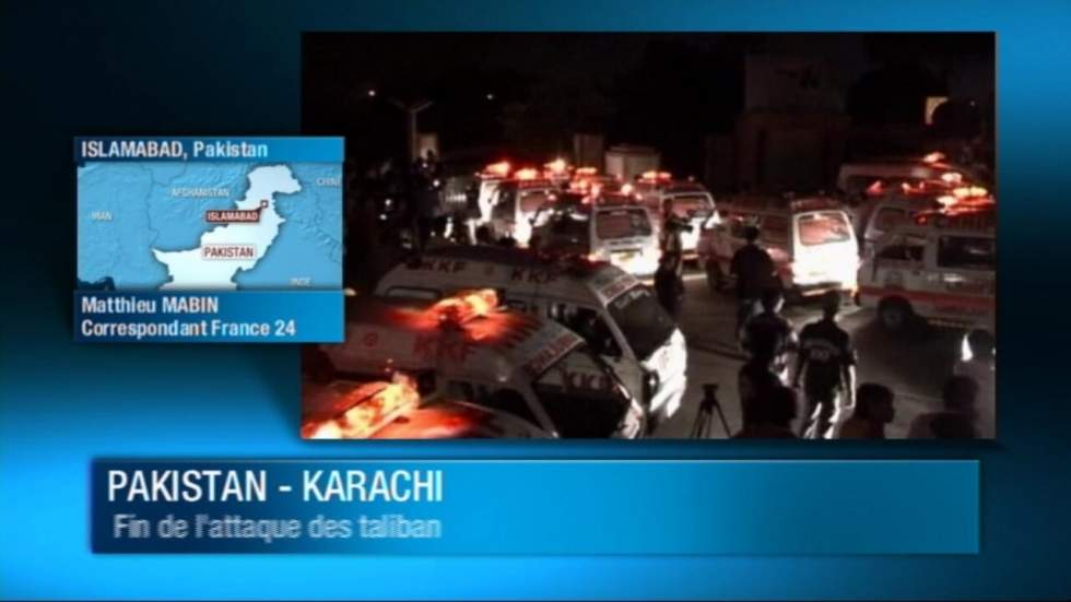 Les Taliban revendiquent l'attaque d'une base militaire à Karachi