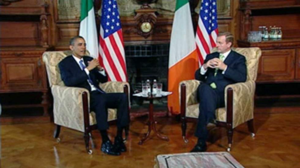 Barack Obama débute sa tournée européenne par Dublin Barack Obama débute sa tournée européenne par Dublin
