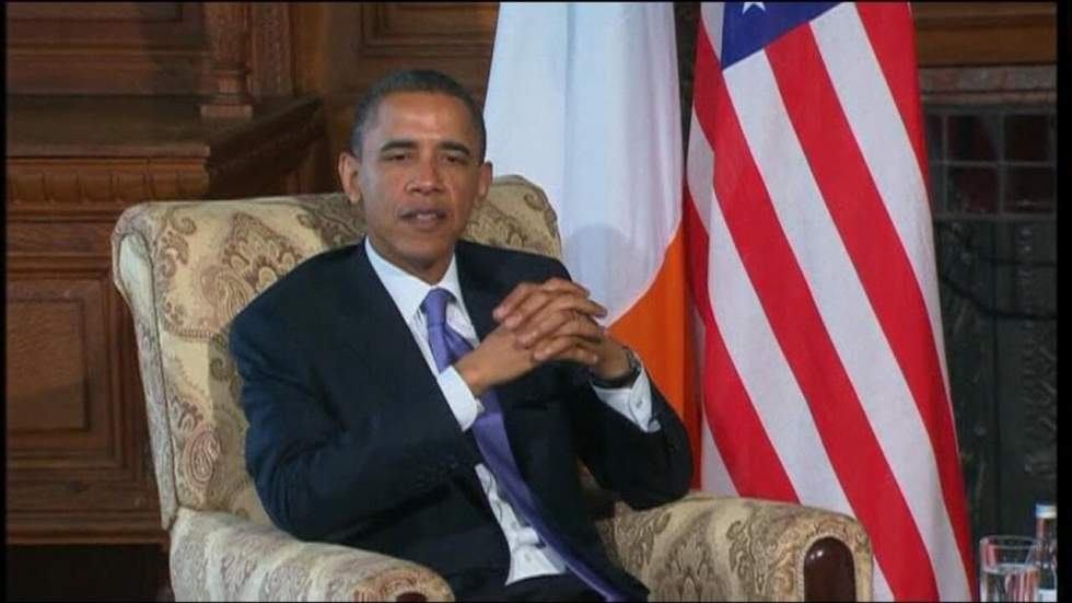 Barack Obama débute sa tournée européenne par Dublin Barack Obama débute sa tournée européenne par Dublin