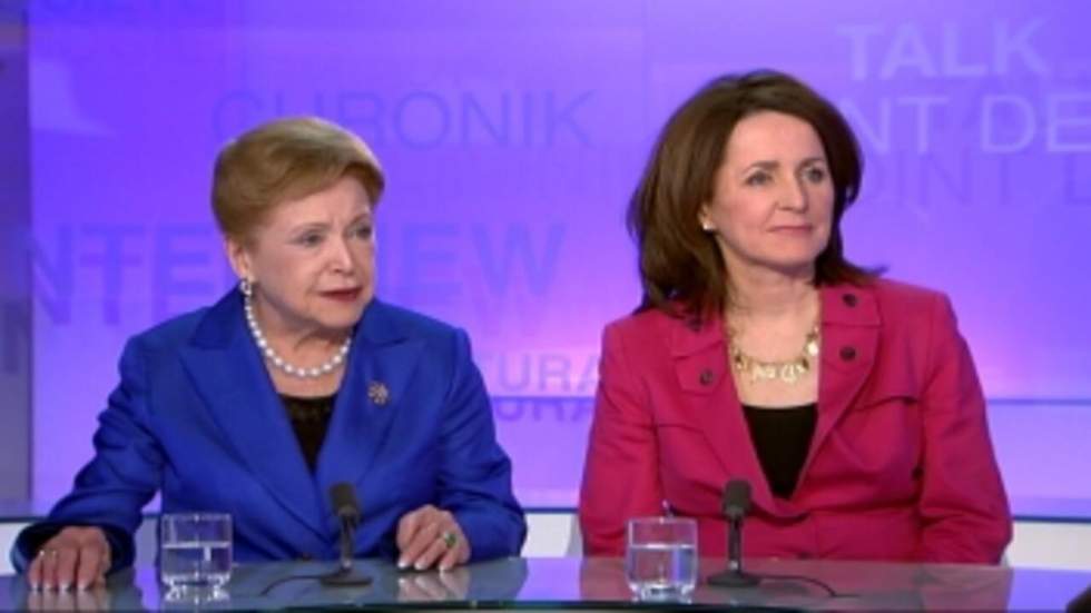 Mary et Carol Higgins Clark, reines du polar américain Mary et Carol Higgins Clark, reines du polar américain
