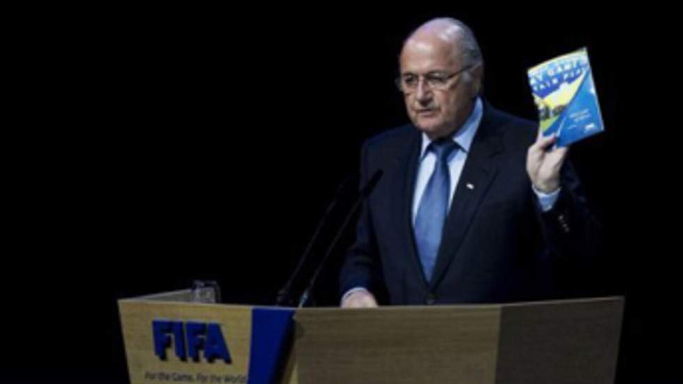 Sepp Blatter réélu sans surprise à la présidence de la Fifa