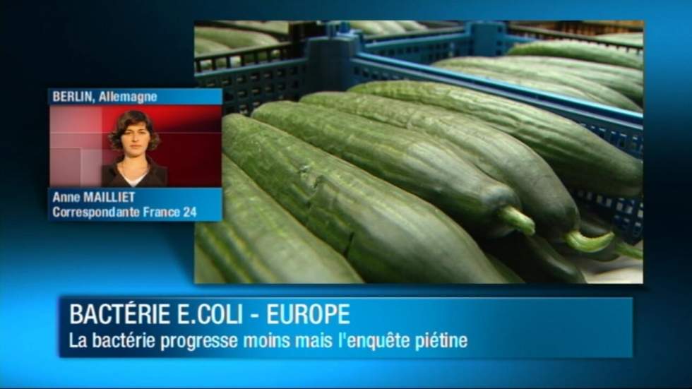 Bactérie tueuse : l'Allemagne maintient l'alerte malgré une régression de l'épidémie Bactérie tueuse : l'Allemagne maintient l'alerte malgré une régression de l'épidémie
