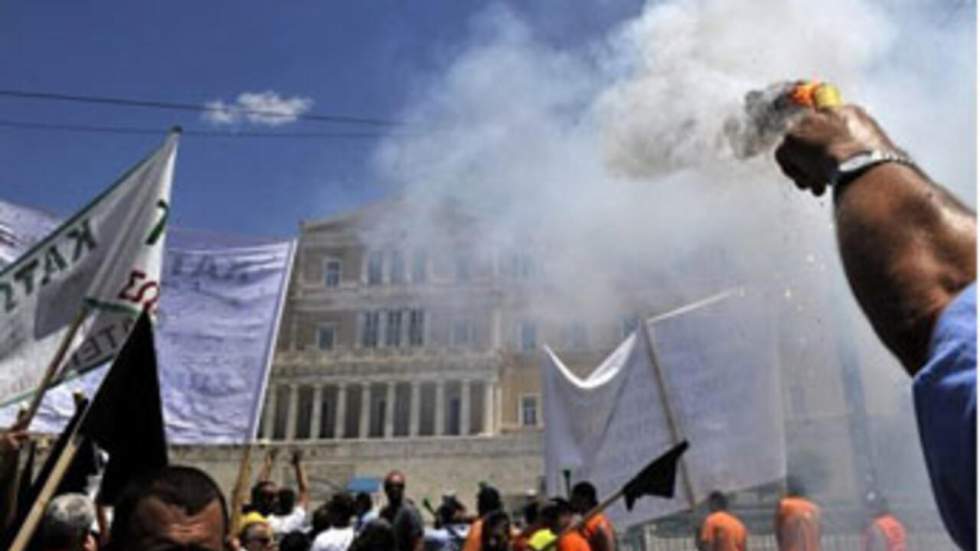 Revivez les événements de la journée de manifestation du 15 juin en Grèce