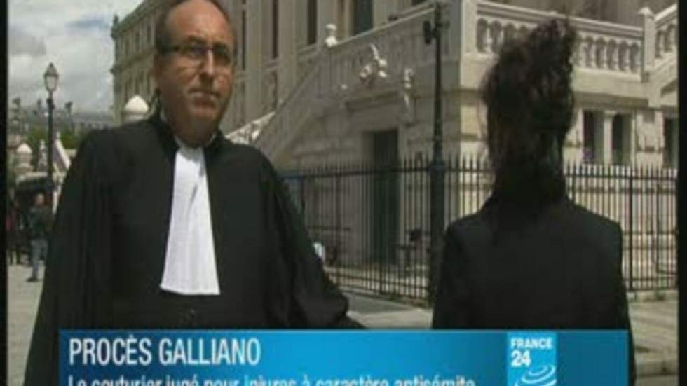 La star des défilés John Galliano sur le banc des accusés