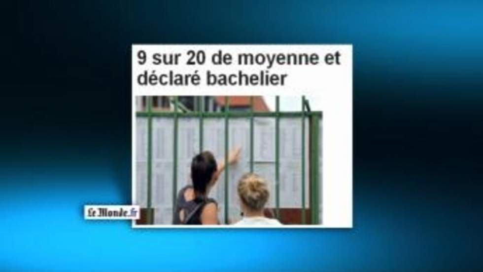 "C'est les soldes, promo sur le Bac S" "C'est les soldes, promo sur le Bac S"