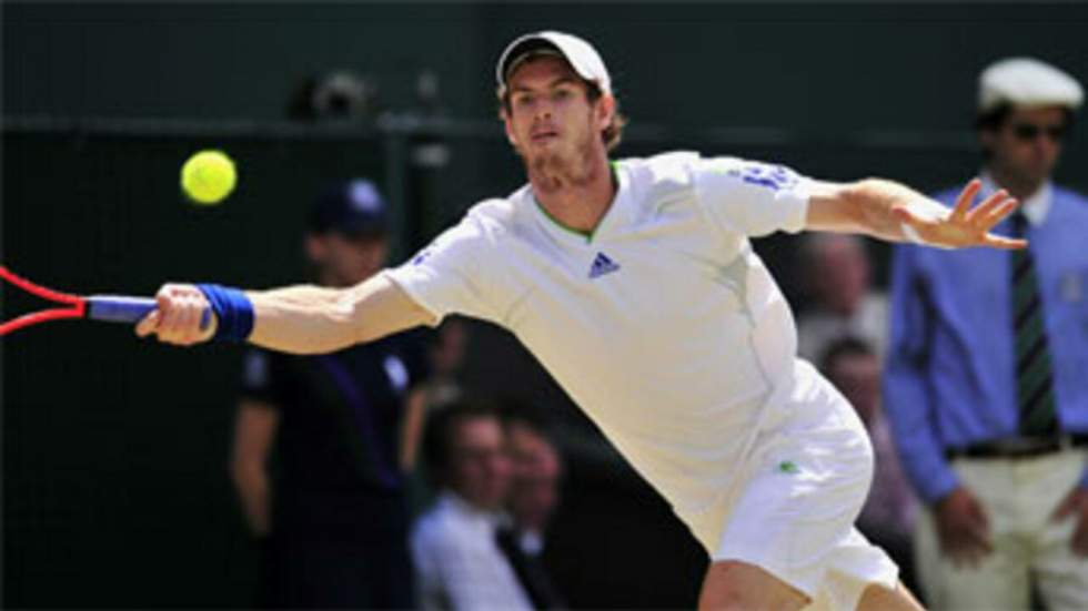 Richard Gasquet emporté par la vague Andy Murray Richard Gasquet emporté par la vague Andy Murray