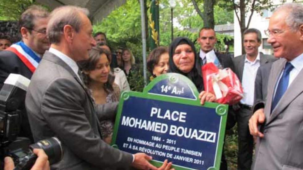 Une place Mohamed-Bouazizi inaugurée à Paris