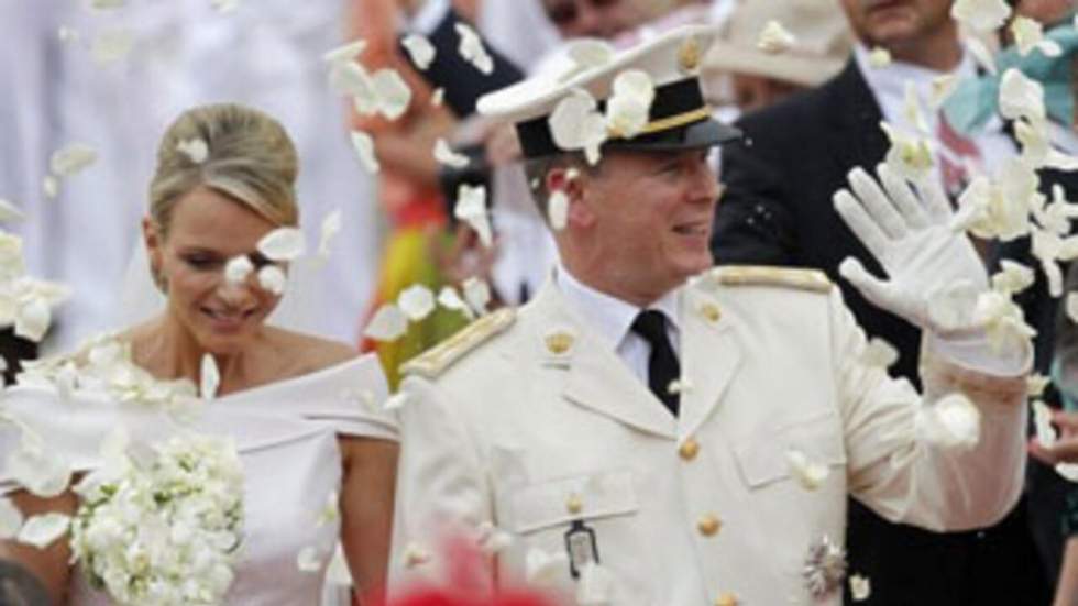 Le prince Albert et la princesse Charlene de Monaco se sont dit "oui"