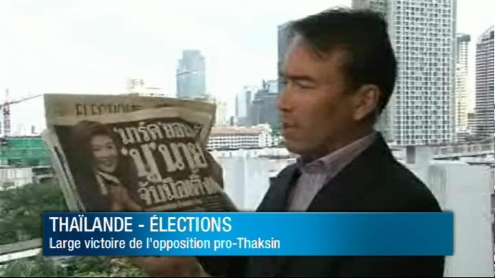 La sœur de l'ex-Premier ministre Thaksin remporte une large victoire