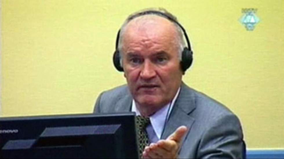 Le TPIY considère que Ratko Mladic plaide non coupable