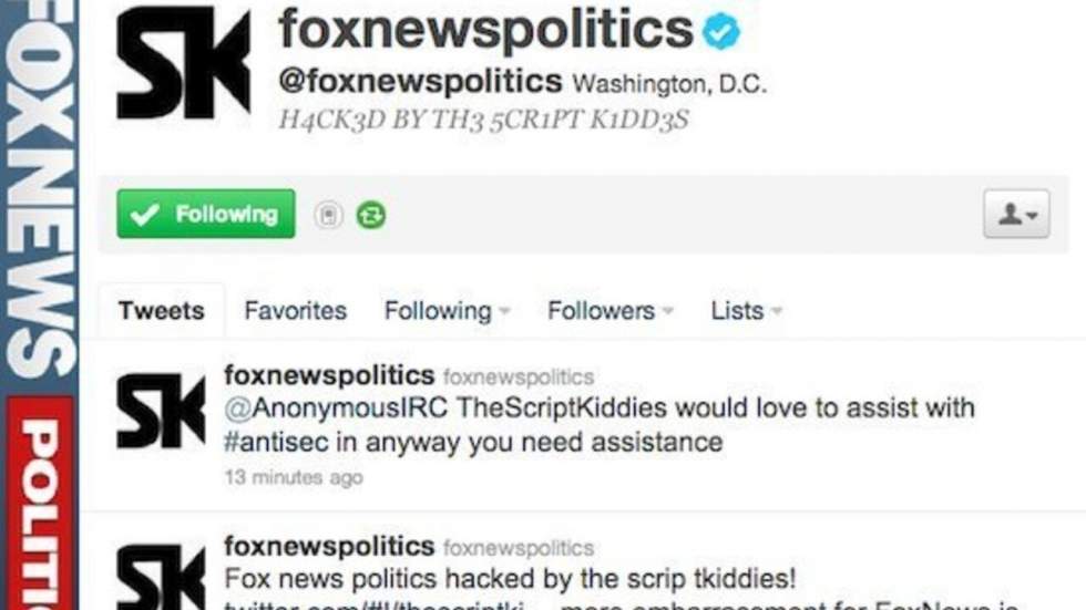 Un fil Twitter piraté de Fox News annonce la mort de Barack Obama