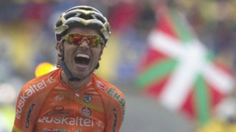 Samuel Sanchez remporte la première étape de haute montagne à Luz-Ardiden Samuel Sanchez remporte la première étape de haute montagne à Luz-Ardiden