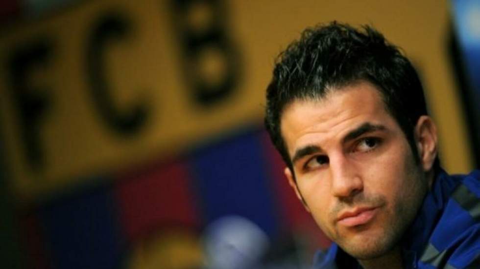 L'international espagnol Cesc Fabregas retourne au FC Barcelone