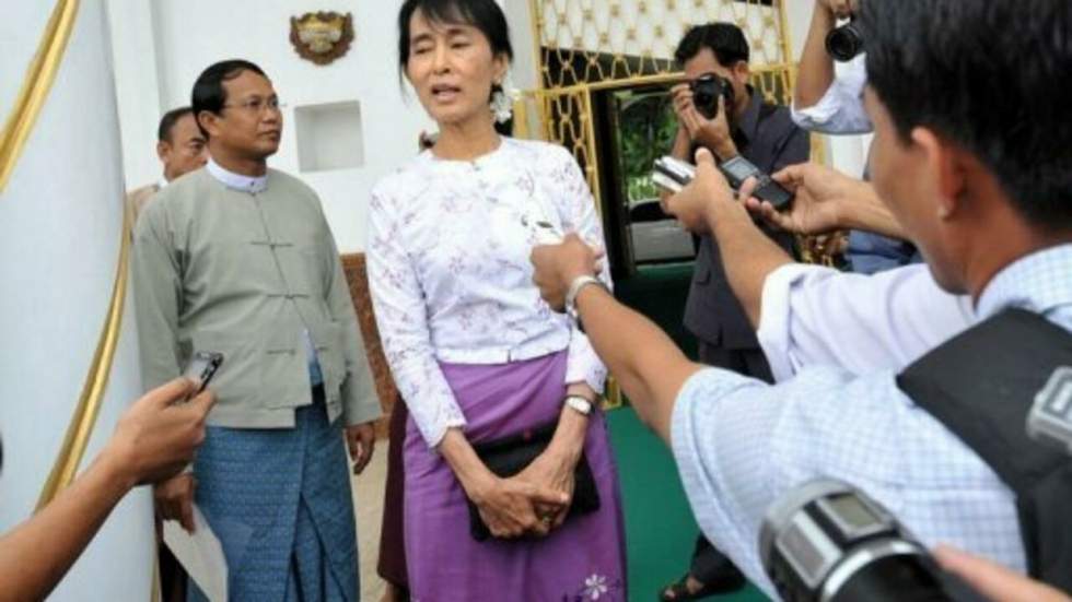 L'opposante Aung San Suu Kyi a rencontré le président Thein Sein L'opposante Aung San Suu Kyi a rencontré le président Thein Sein