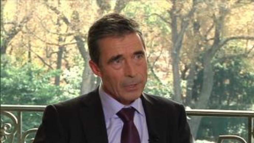Anders Fogh Rasmussen, secrétaire général de l'Otan Anders Fogh Rasmussen, secrétaire général de l'Otan