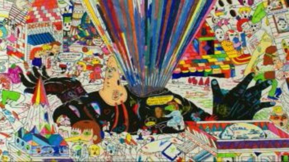 A vos crayons: le projet artistique FlyingColoringWall A vos crayons: le projet artistique FlyingColoringWall