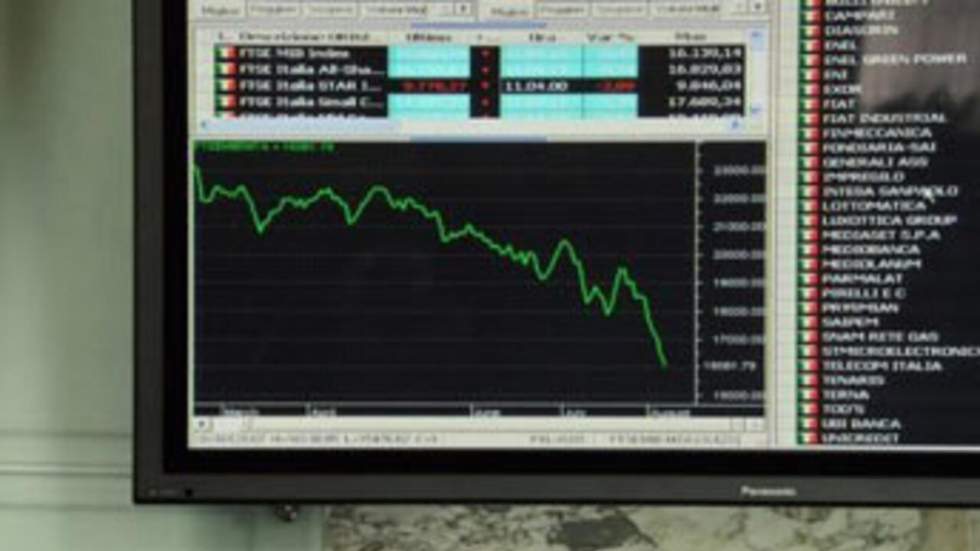 Les Bourses européennes terminent la semaine en forte baisse Les Bourses européennes terminent la semaine en forte baisse