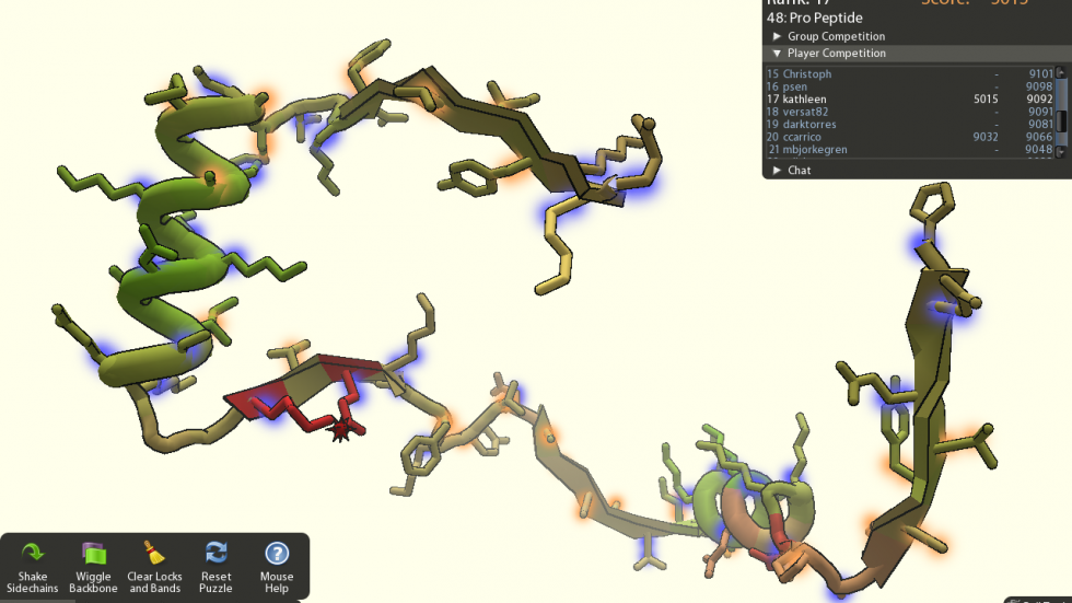 Foldit, le jeu qui défie la communauté scientifique