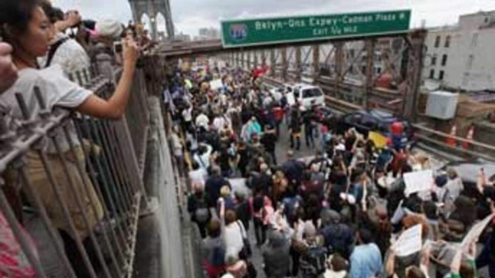 Des centaines de manifestants anti-Wall Street arrêtés à New York