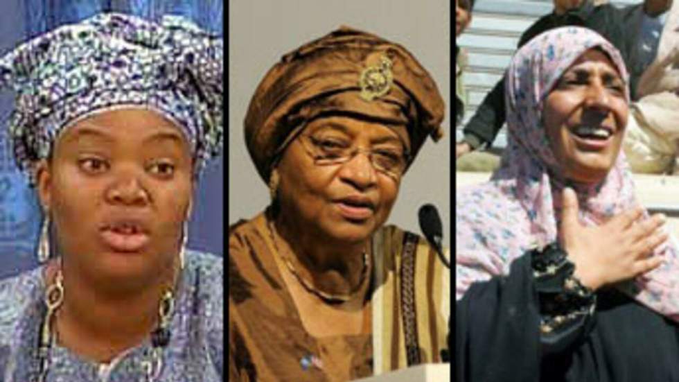 Le prix Nobel de la paix décerné à trois femmes, dont la présidente du Liberia