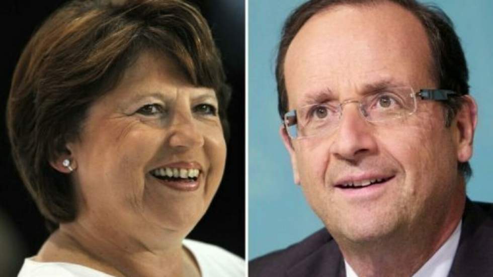 Dernier débat télévisé entre Aubry et Hollande à quatre jours du second tour