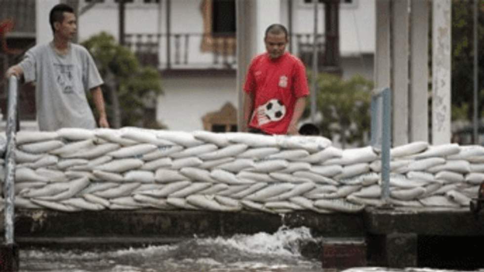 Bangkok épargnée par les inondations historiques qui touchent la Thaïlande