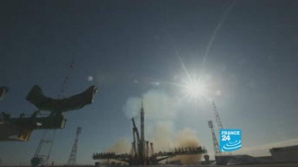 La fusée russe Soyouz a décollé depuis la base de Kourou La fusée russe Soyouz a décollé depuis la base de Kourou