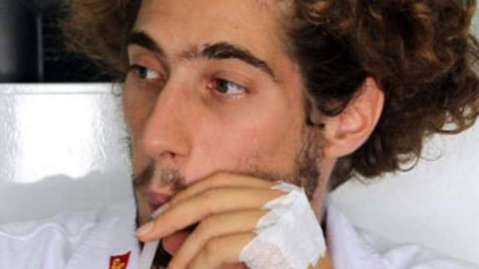 Marco Simoncelli se tue lors du Grand Prix de Malaisie