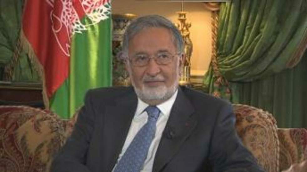 Zalmai Rassoul, ministre afghan des Affaires étrangères