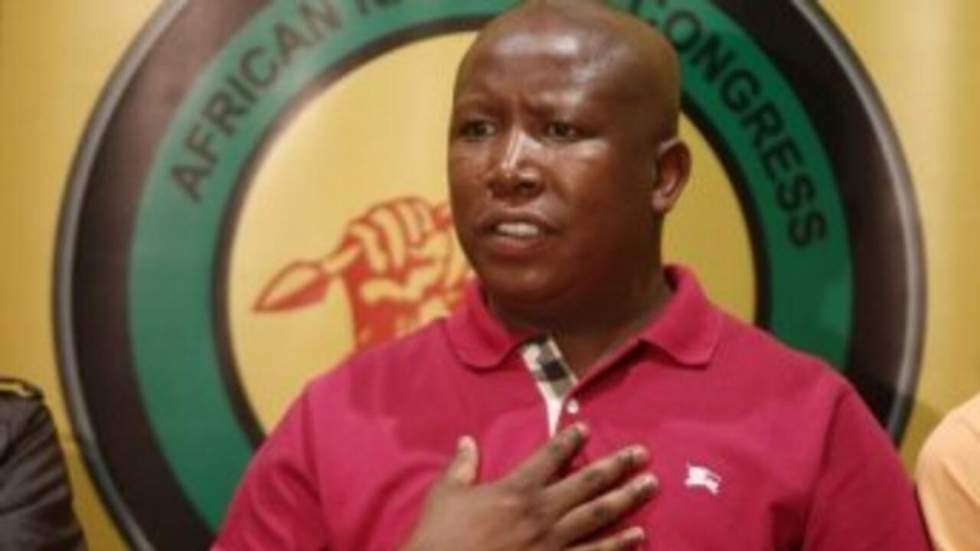 Le chef des jeunes de l'ANC Julius Malema suspendu cinq ans par son parti Le chef des jeunes de l'ANC Julius Malema suspendu cinq ans par son parti