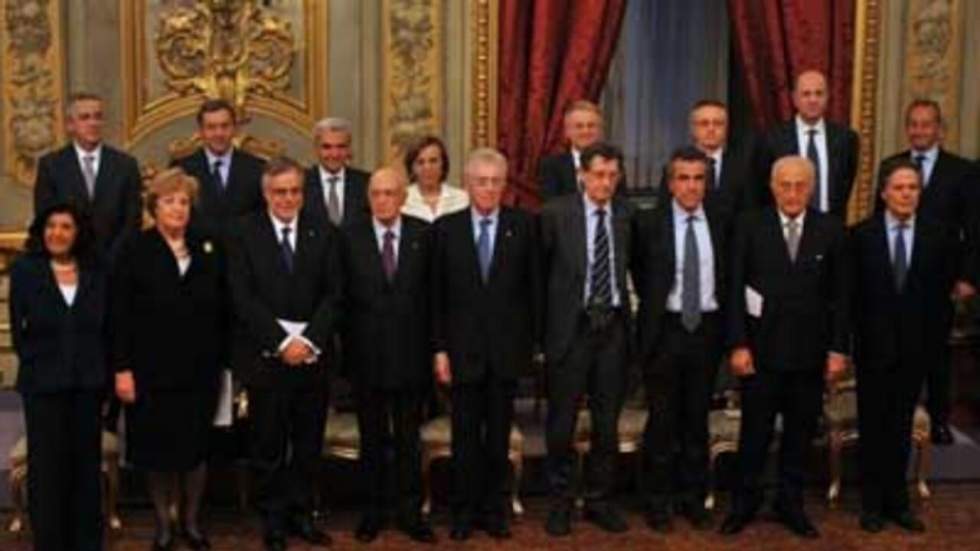 Le gouvernement de Monti obtient la confiance de l'Assemblée