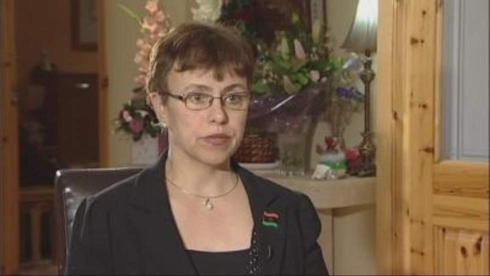 Fatima Hamroush, ministre libyenne de la Santé Fatima Hamroush, ministre libyenne de la Santé