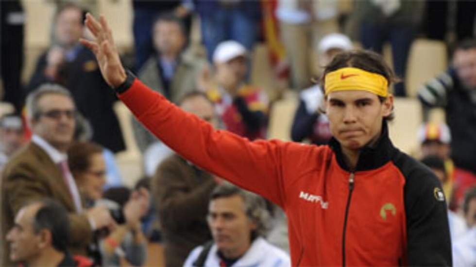 Nadal offre à l'Espagne son premier point face à l'Argentine