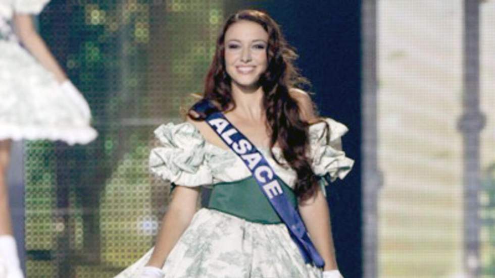 L'Alsacienne Delphine Wespiser élue Miss France 2012