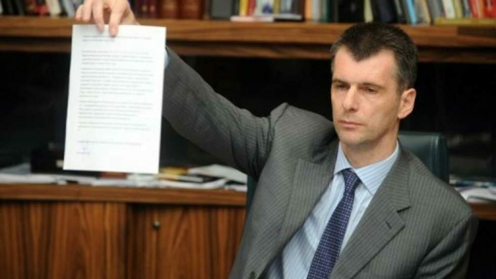 Le milliardaire Prokhorov se lance dans la course à la présidence russe