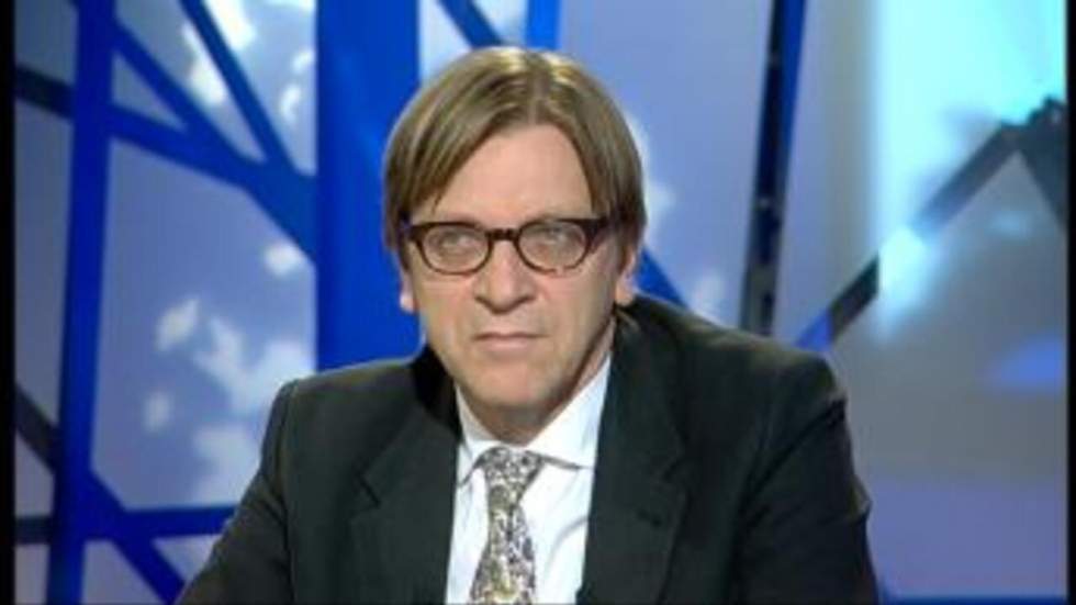 Guy Verhofstadt, Président du groupe des démocrates et des libéraux (ADLE) Guy Verhofstadt, Président du groupe des démocrates et des libéraux (ADLE)