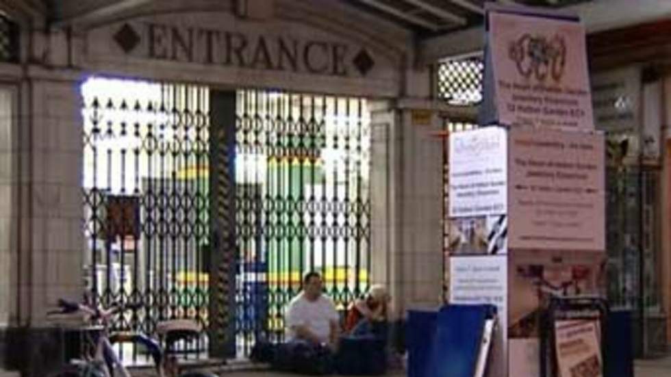 Le métro de Londres paralysé par une grève pendant le Boxing Day Le métro de Londres paralysé par une grève pendant le Boxing Day