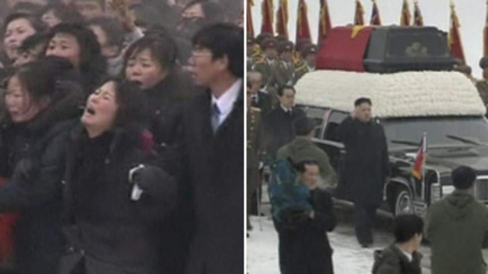 Aux obsèques de Kim Jong-il, des pleurs "sincères" et une "prise de pouvoir" Aux obsèques de Kim Jong-il, des pleurs "sincères" et une "prise de pouvoir"
