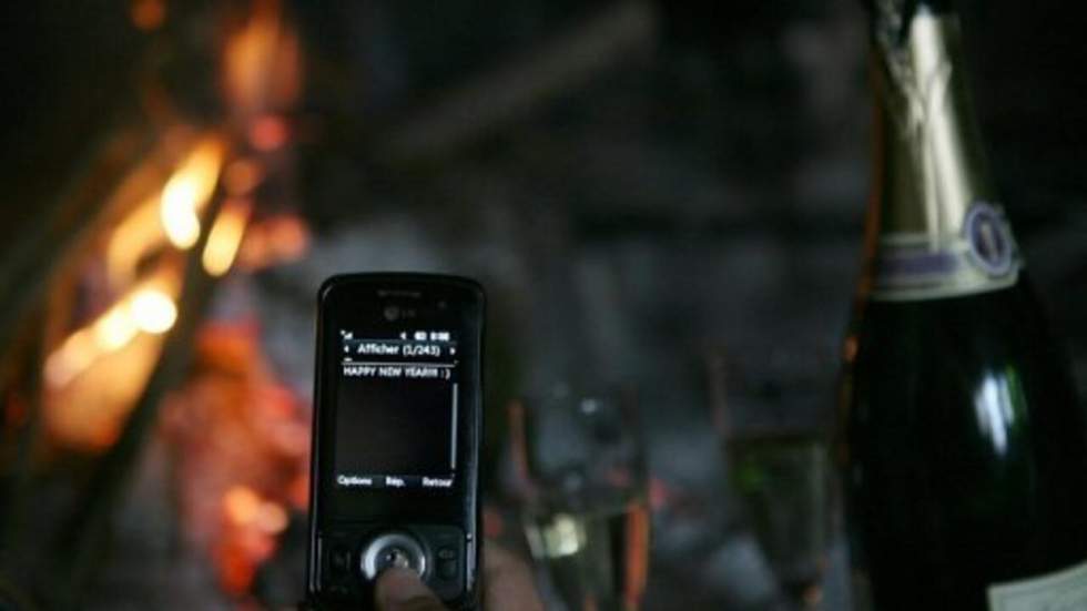 Record de SMS envoyés pour le passage à l'année 2012