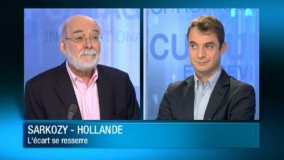 Sarkozy - Hollande : l'écart se resserre Sarkozy - Hollande : l'écart se resserre