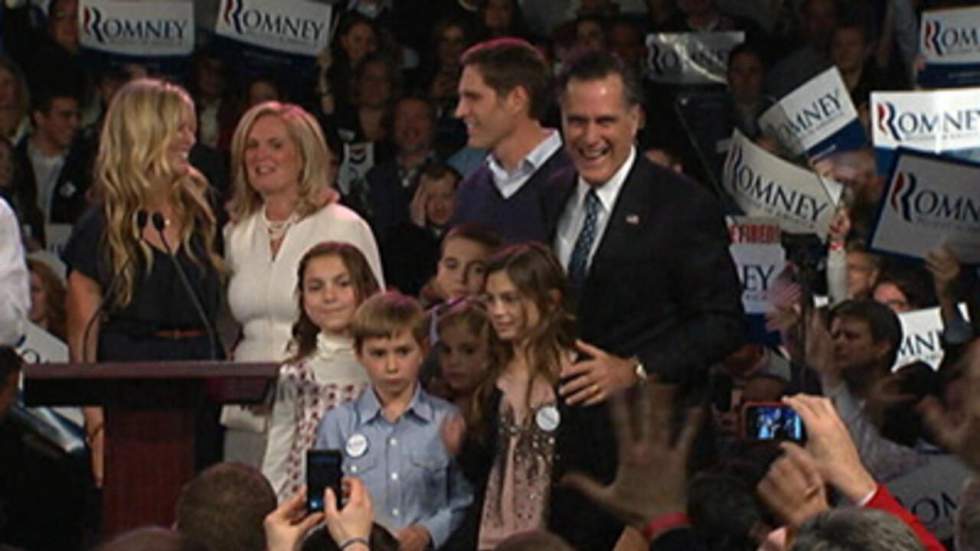 Après l'Iowa, Mitt Romney enregistre une autre victoire dans le New Hampshire Après l'Iowa, Mitt Romney enregistre une autre victoire dans le New Hampshire