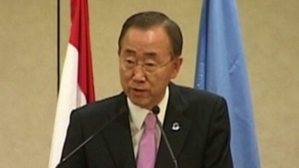 Ban Ki-moon et l'opposition appellent le Conseil de sécurité à une action cohérente