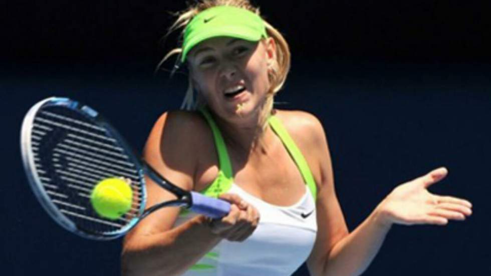 La Russe Sharapova décroche son ticket pour la finale