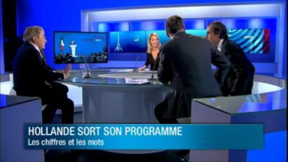 Hollande sort son programme : les chiffres et les mots