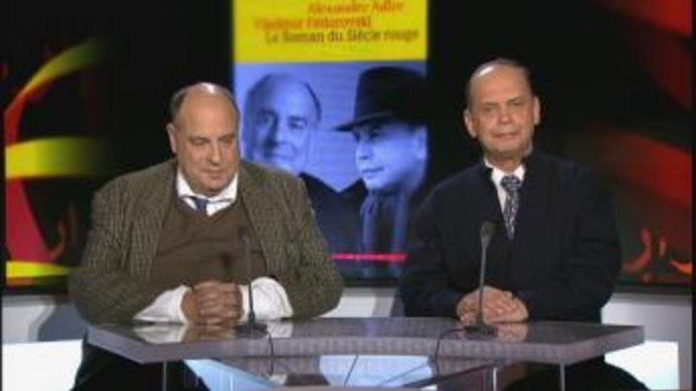 Alexandre Adler et Vladimir Fédorovski, co-auteurs de "Le Roman du Siècle rouge"