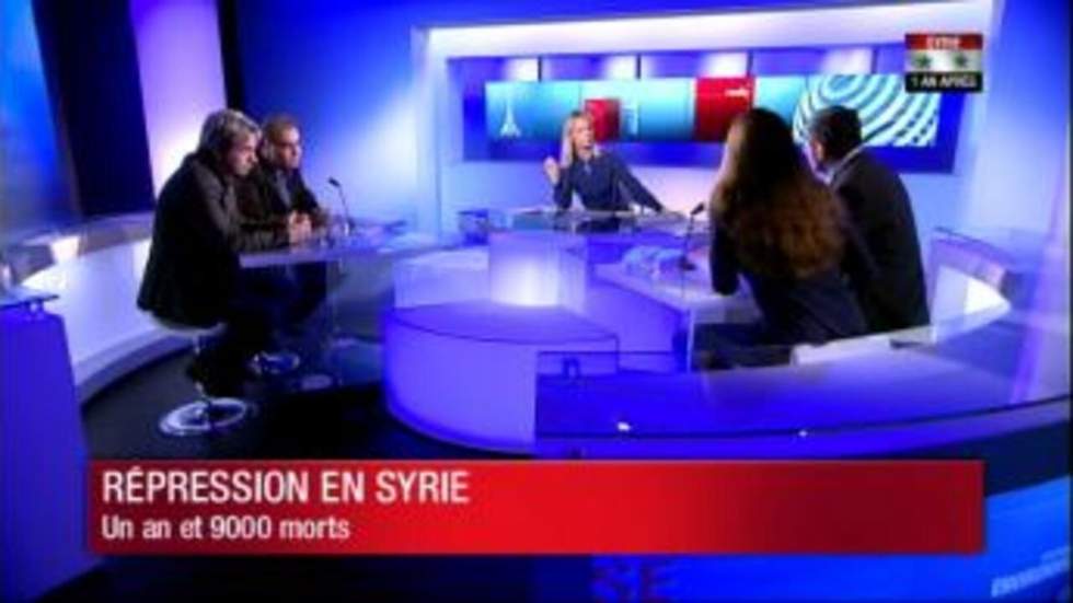 Répression en Syrie : un an et 9000 morts