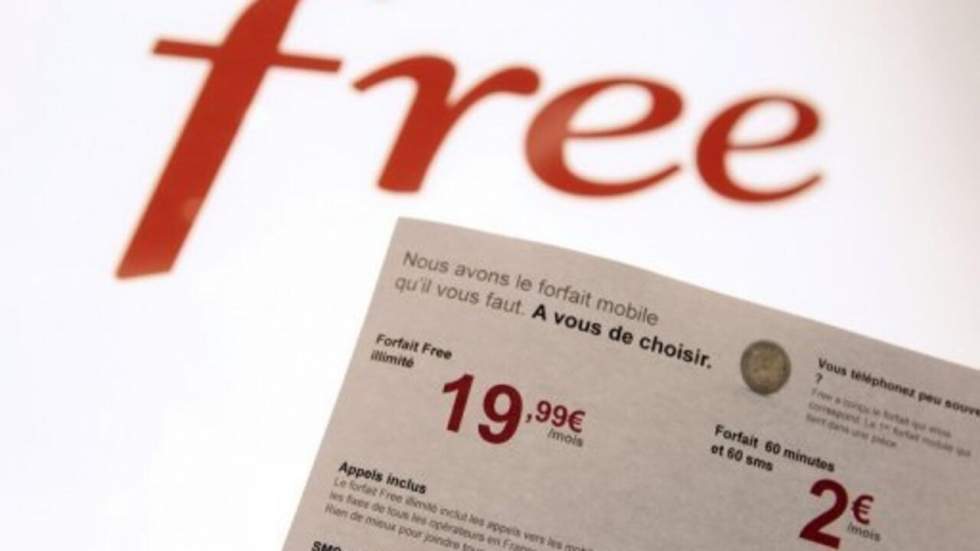 Quelque 10 000 emplois menacés par l'arrivée de Free Mobile en France, selon l'Arcep