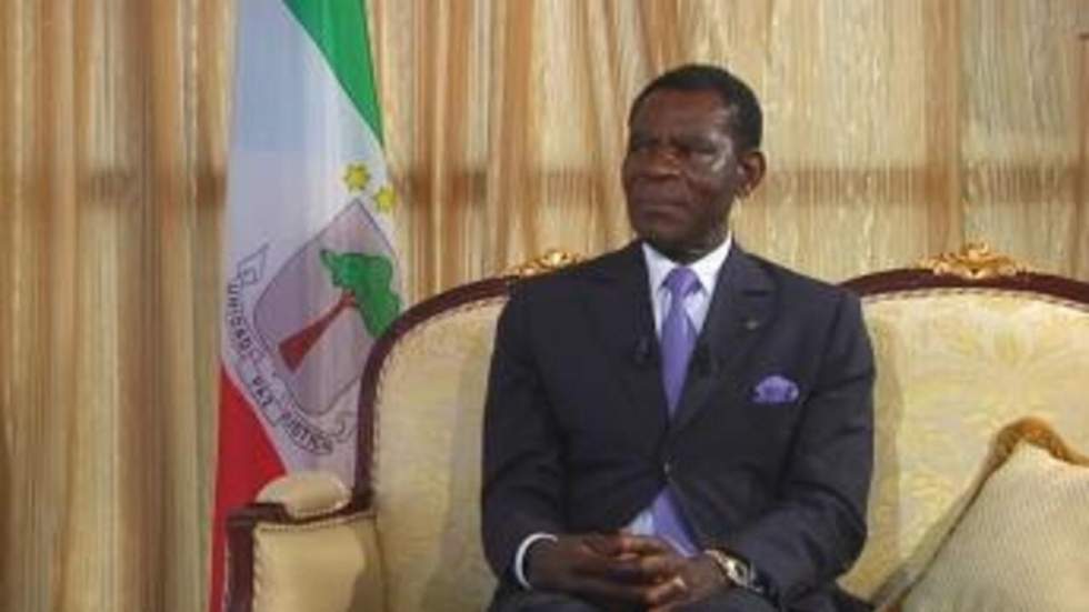 Teodoro Obiang Nguema Mbasogo, président de la République de Guinée Équatoriale